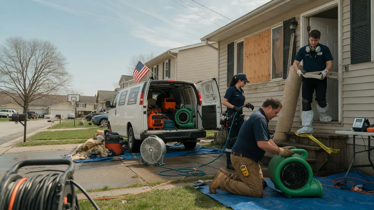 Water Damage Restoration in Hallam, NE near me